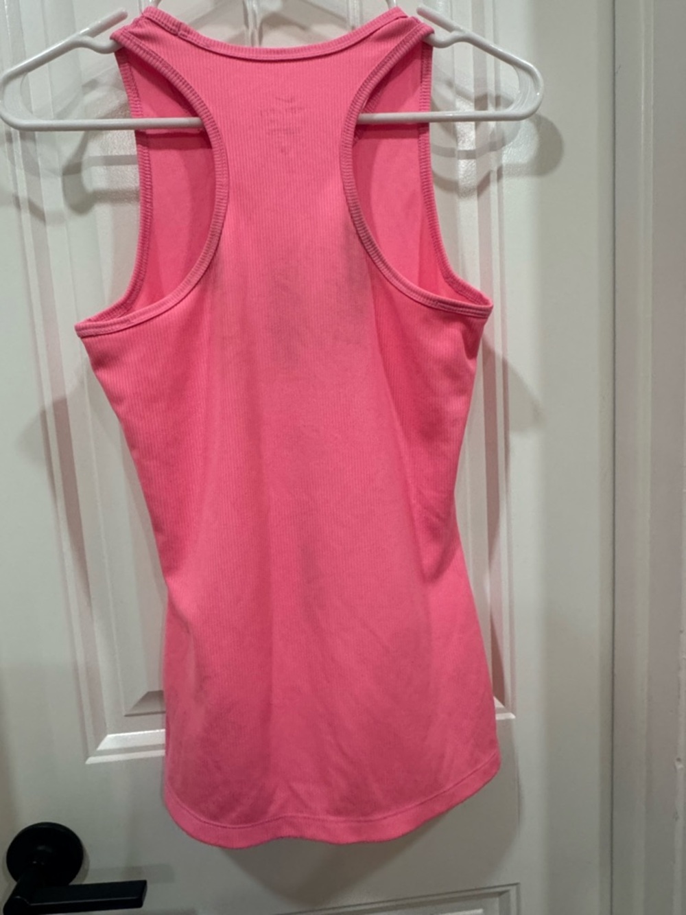 Nike Hot Pink Ribbed Tank Top - Picture 2 of 4